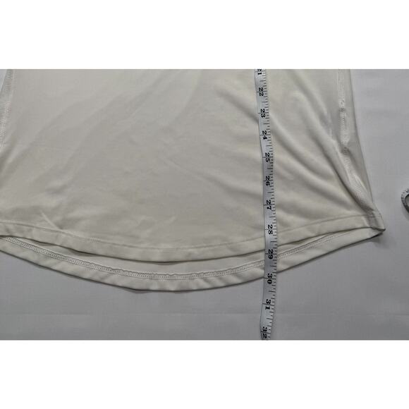 Nike Pro Dri-Fit  Women short sleeve top Off White L - Picture 8 of 8